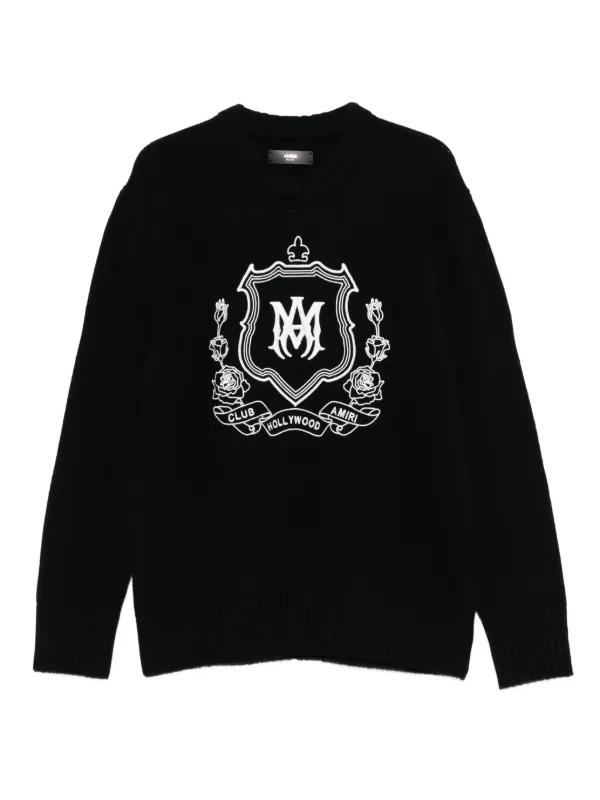 AMIRI プリント スウェットシャツ | ブラック | FARFETCH JP