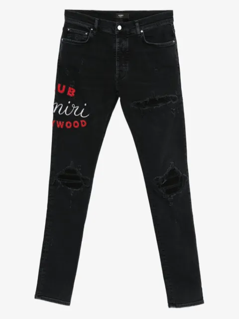 AMIRI Club MX1 distressed denim jeans
