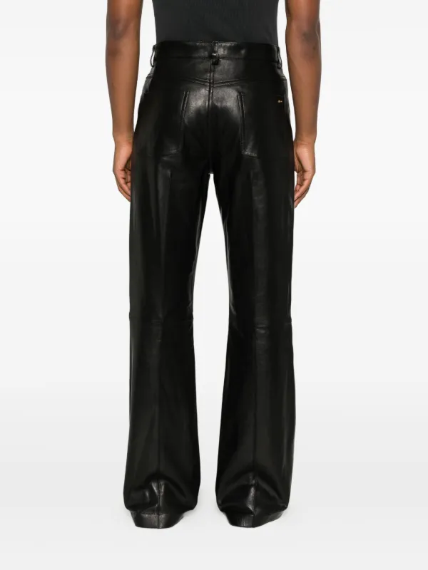 AMIRI BOOTLEG TROUSER レザーニットパンツ サイズ38 30949517_61541098_600.jpg
