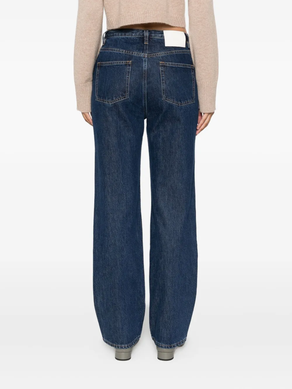 LouLou de Saison Straight jeans Blauw
