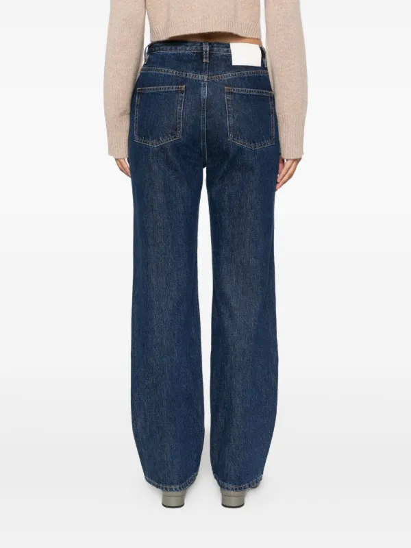 【関税込み】Loulou de Saison ジーンズ LouLou De Saison ストレートジーンズ | ブルー | FARFETCH JP
