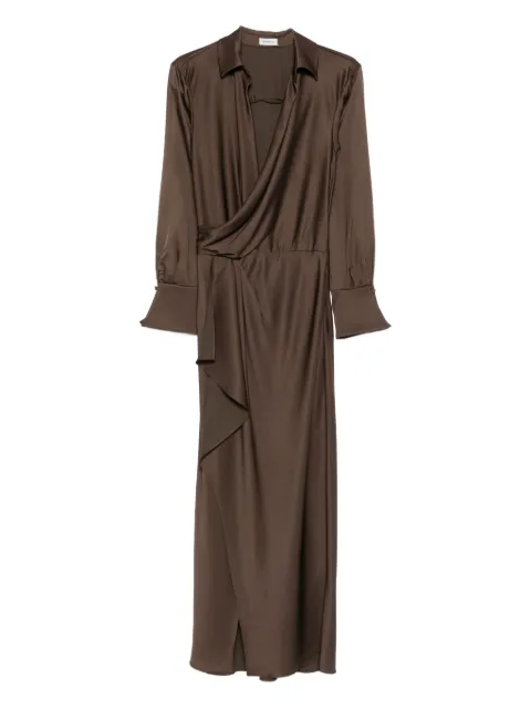 Simkhai wrap-front maxi dress