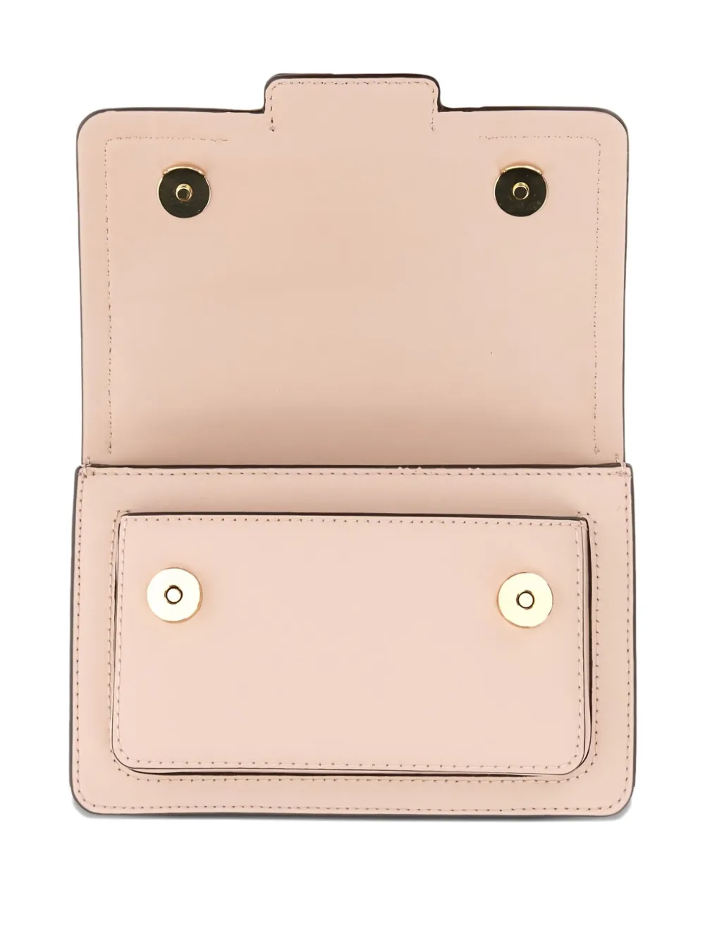 Michael Kors mini Heather chain-strap flap cross-body bag Roze