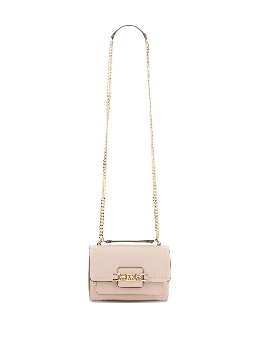 Michael Kors mini Heather chain-strap flap cross-body bag Roze