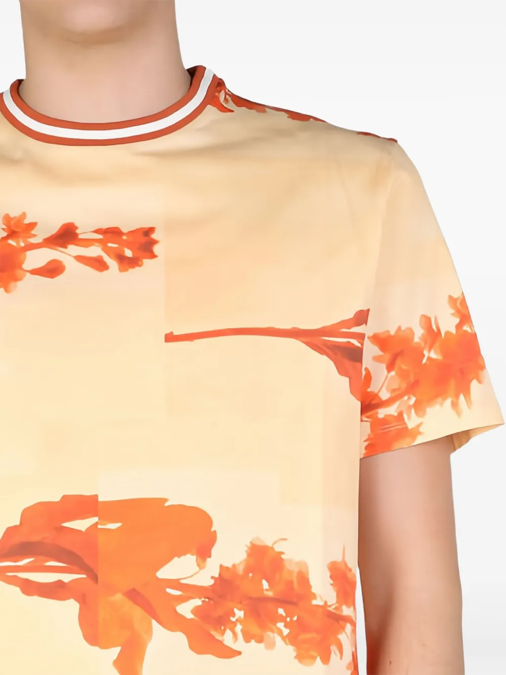 Paul Smith floral-print T-shirt - Beige