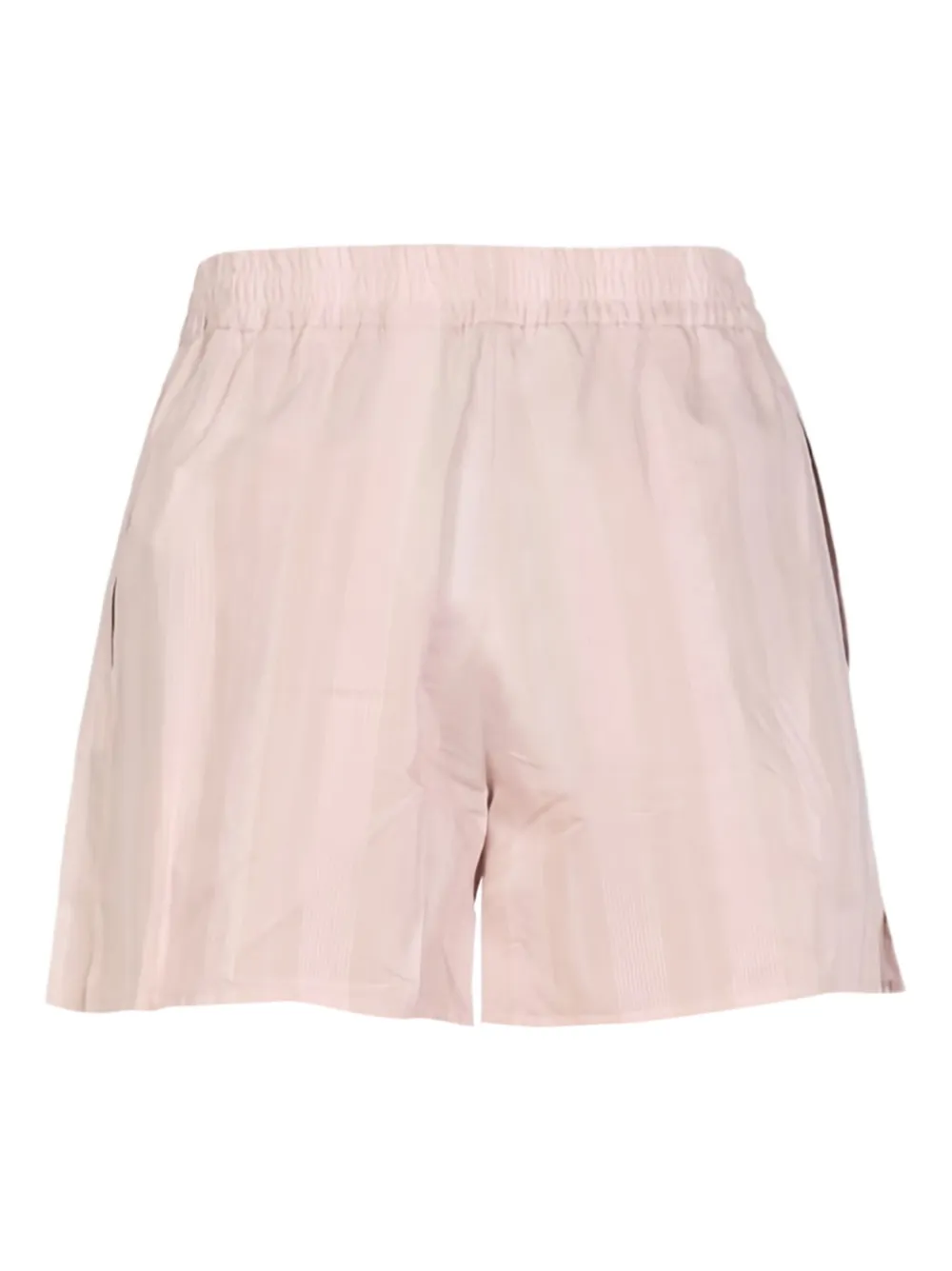 Off-White Gestreepte shorts Roze