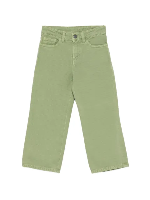 Palm Angels Kids logo-print jeans