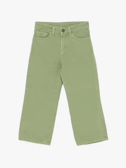 Palm Angels Kids logo-print jeans