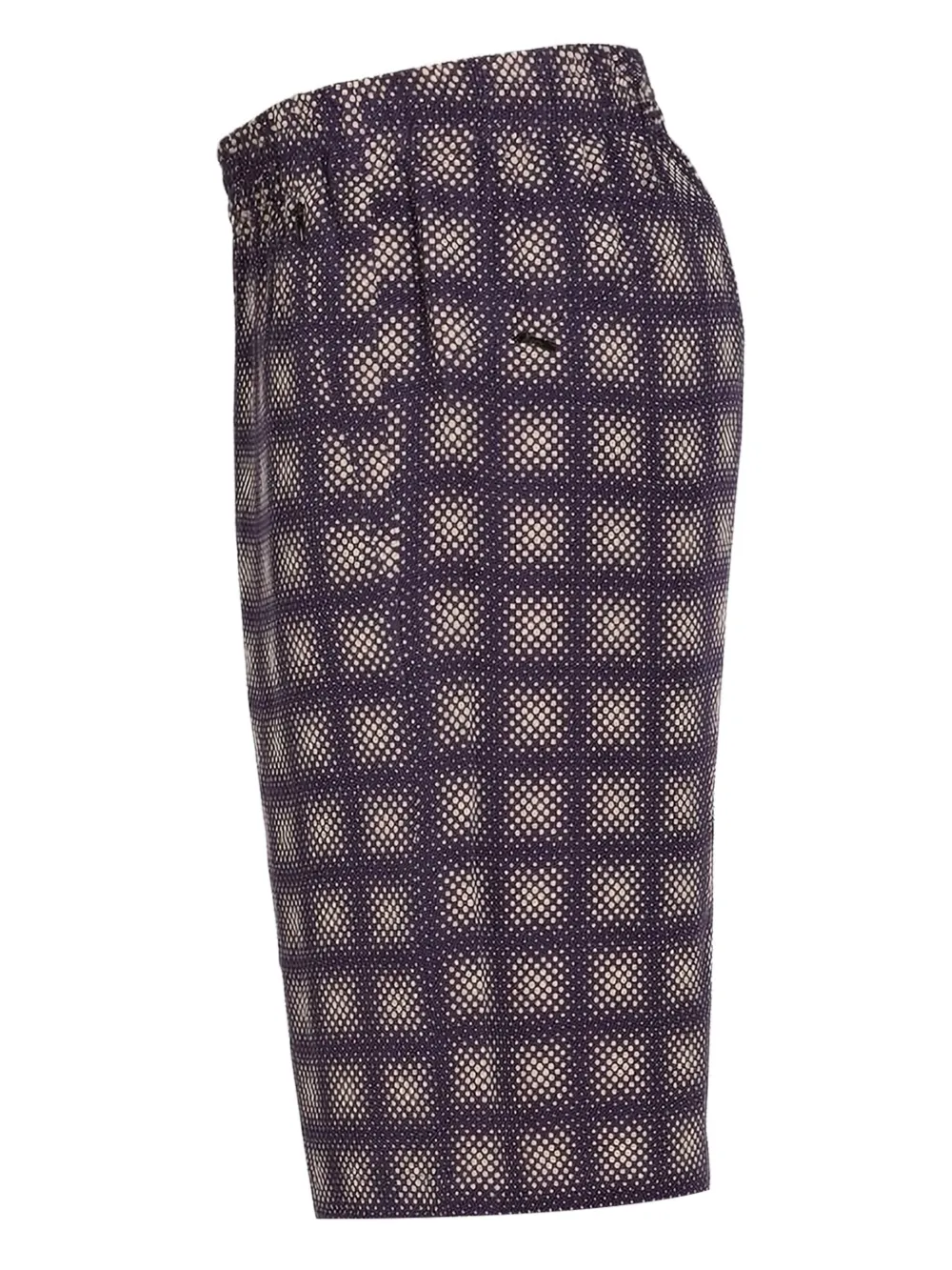 Needles Geruite bermuda shorts Paars