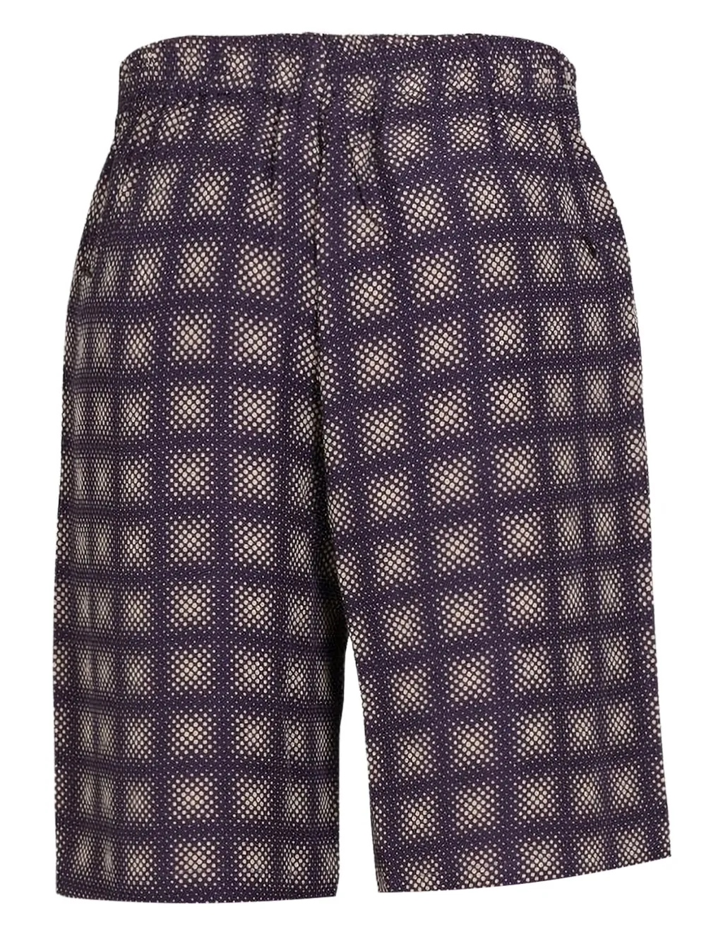 Needles Geruite bermuda shorts Paars