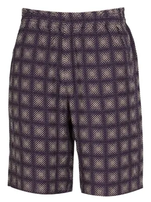 Homme Plissé Issey Miyake Windswept チェック ショートパンツ