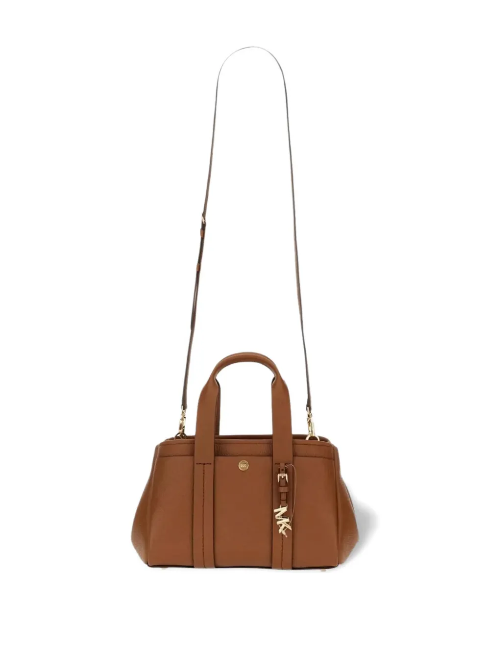 Michael Kors Extra kleine Romee shopper met bedel Bruin