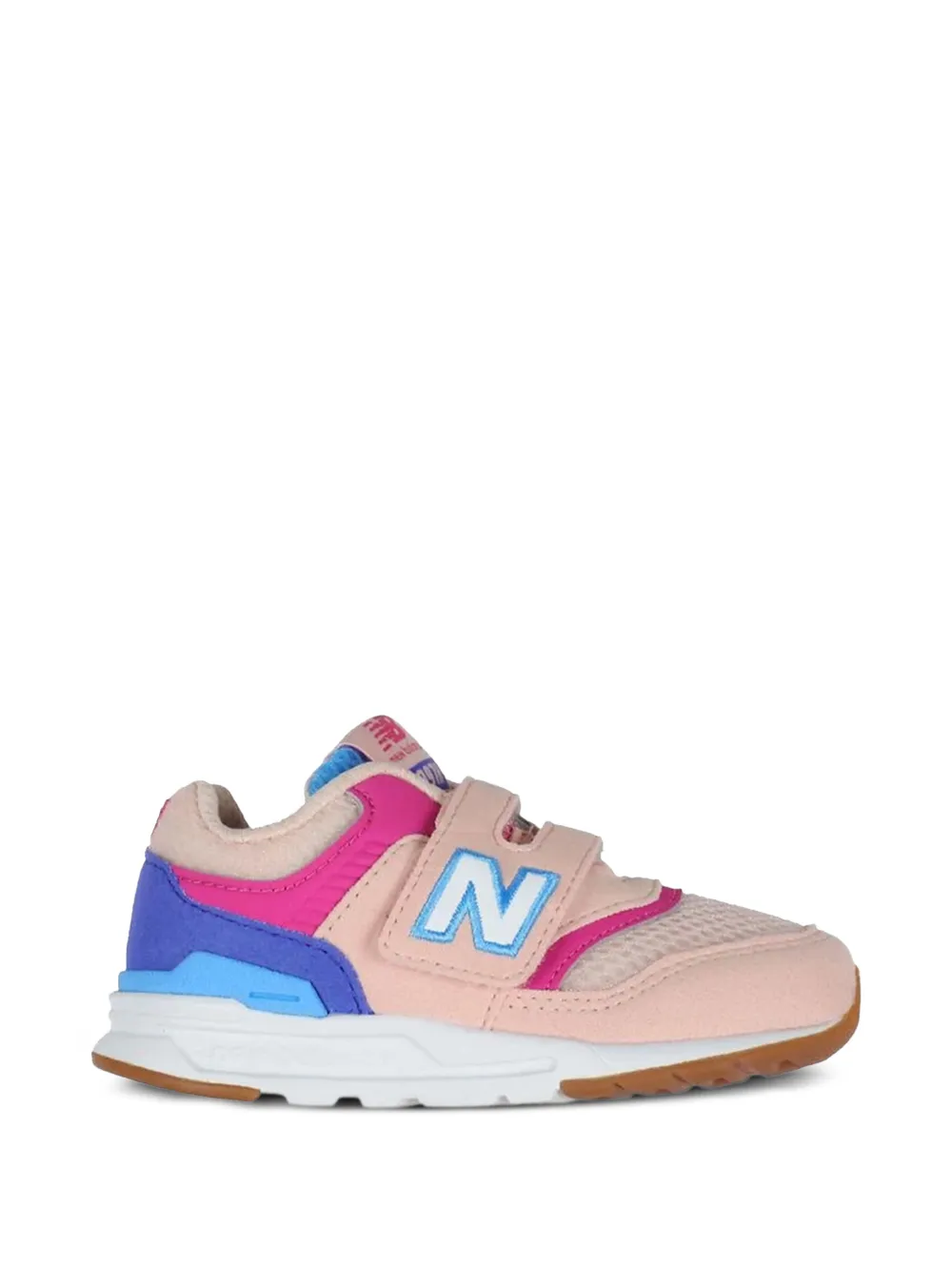 New Balance Kids logo-embroidery sneakers - Rosa
