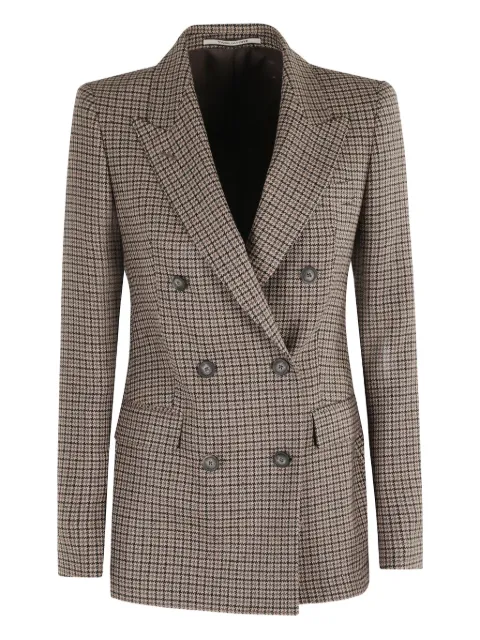 Tagliatore houndstooth double-breasted blazer