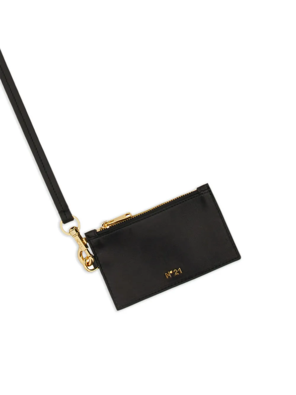  Nº21 Leather Wallet - Black 