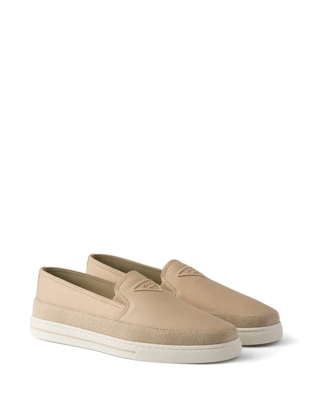Prada Slip-on loafers Beige