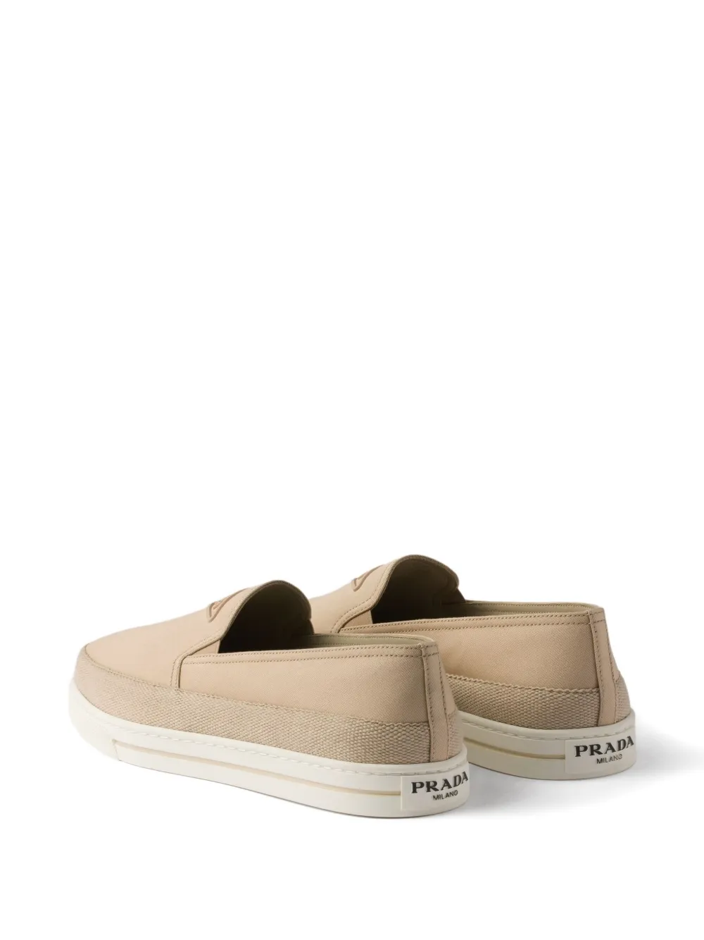 Prada Slip-on loafers Beige