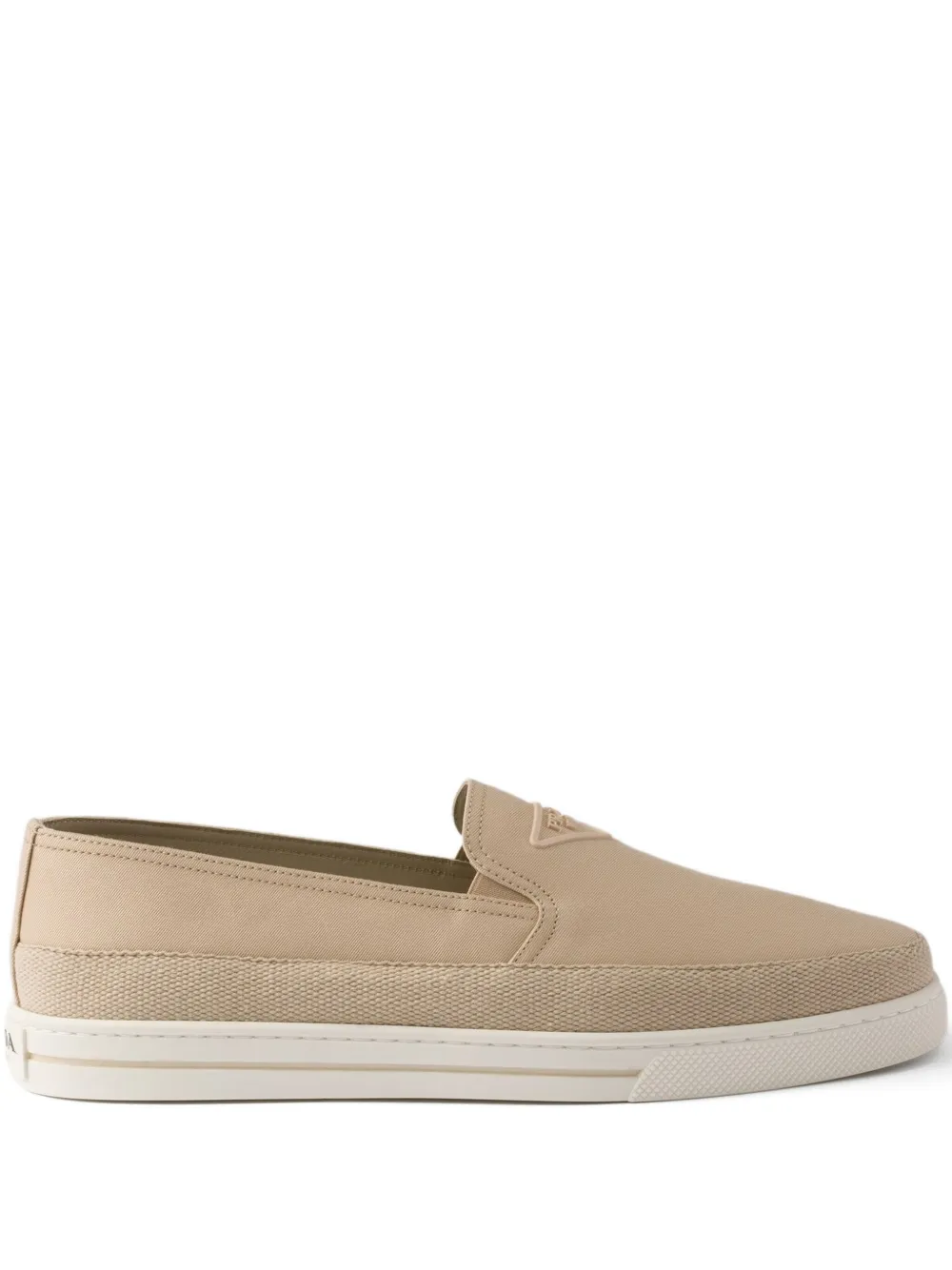 Prada Slip-on loafers Beige