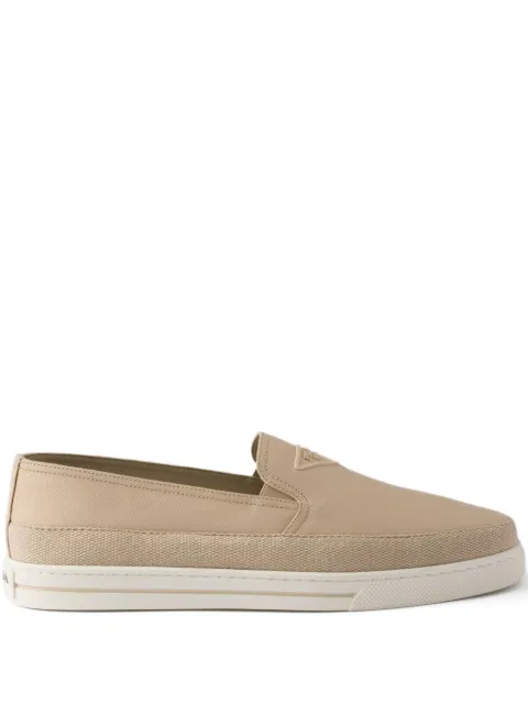 Prada Loafer mit Logo-Prägung