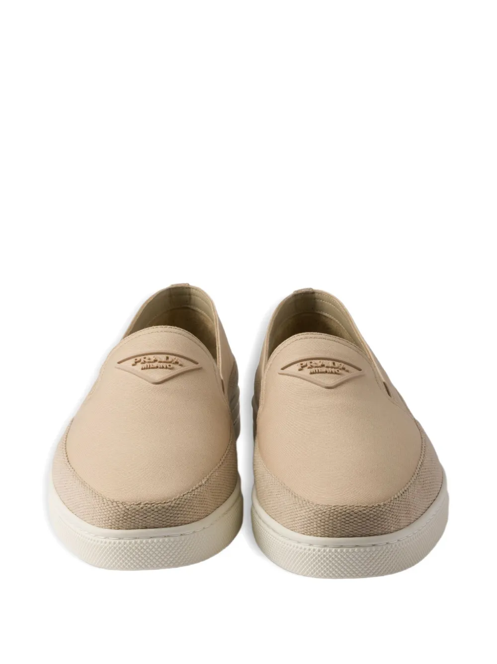 Prada Slip-on loafers Beige