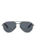 Prada Eyewear metal-frame sunglasses - Silver