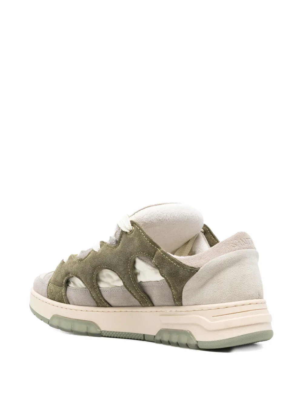 SANTHA Model 1 cut-out sneakers Grey