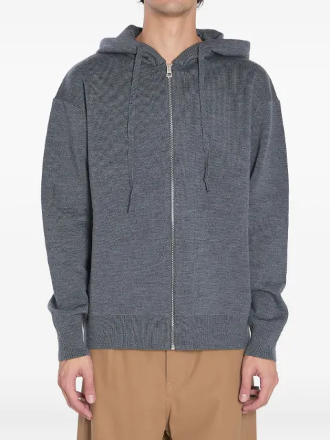 LOEWE Anagram ribbed hoodie