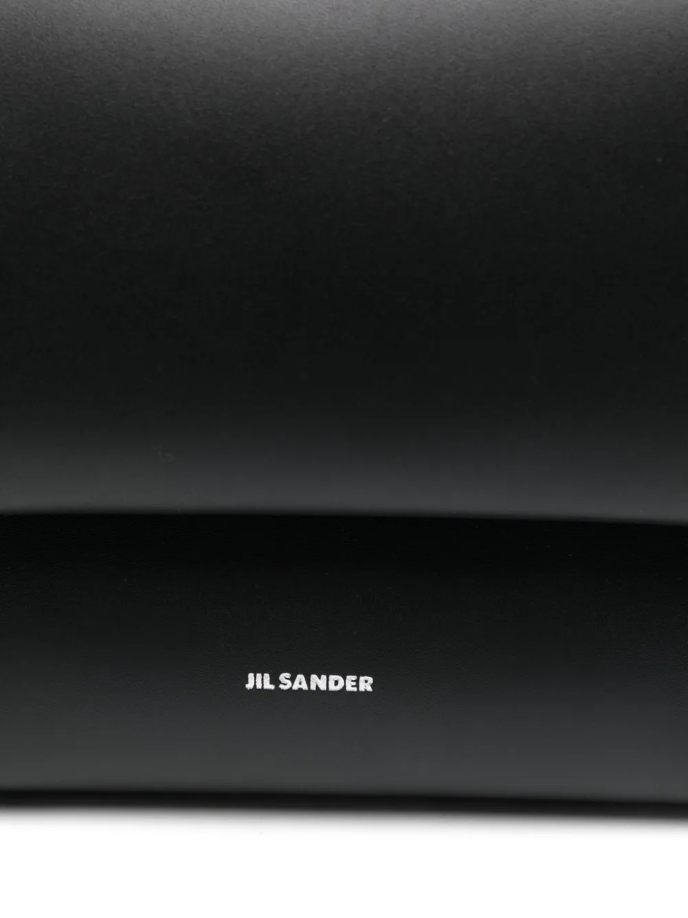 Jil Sander Schoudertas met logoprint Zwart
