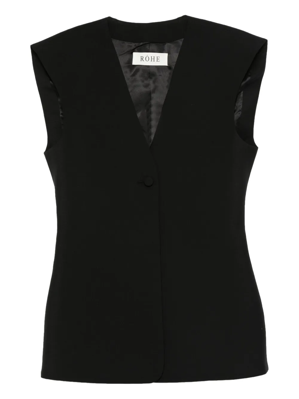 Róhe single-button waistcoat