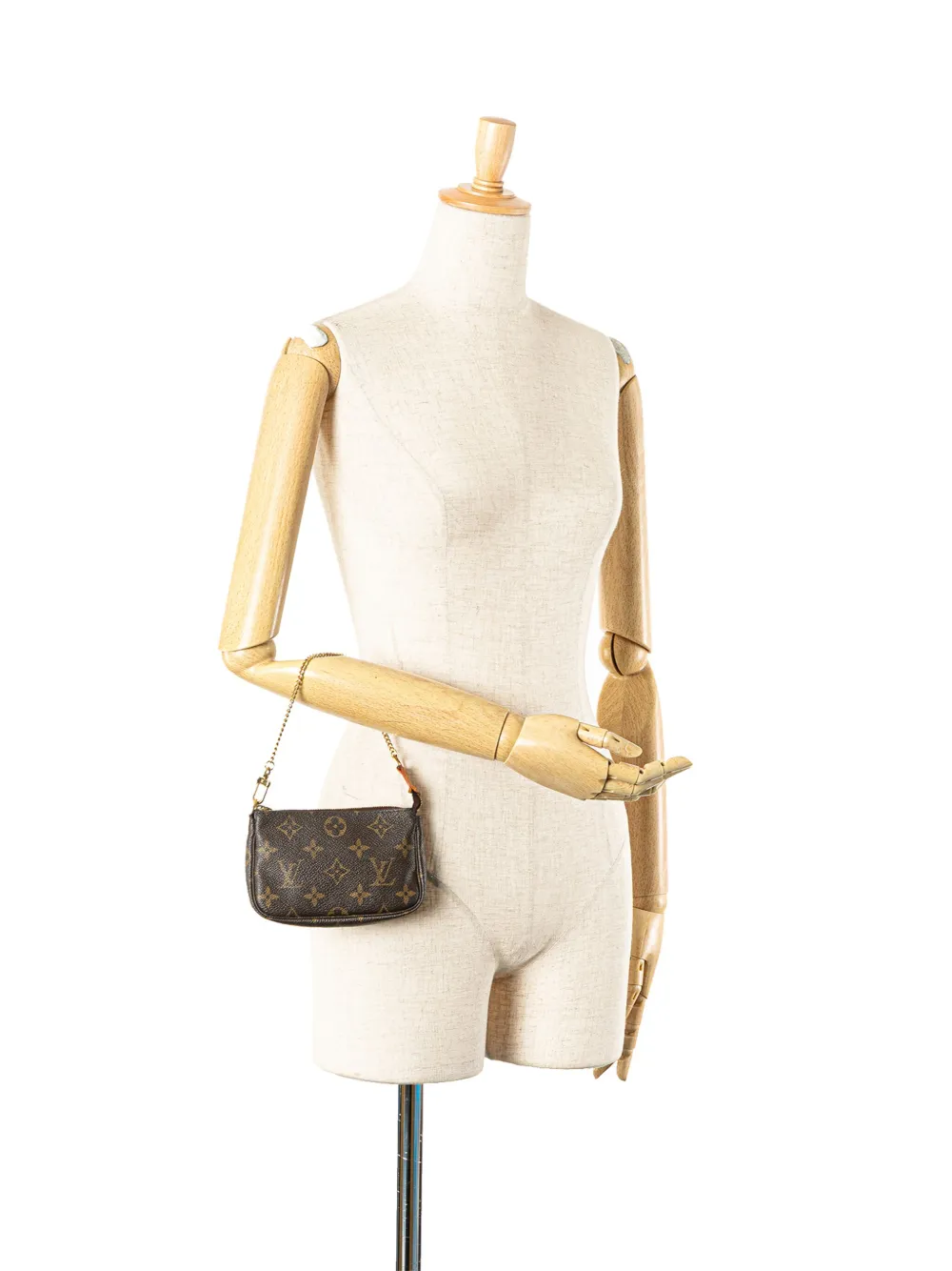 Pre-owned Louis Vuitton 2006 Monogram Mini Pochette Accessoires Handbag