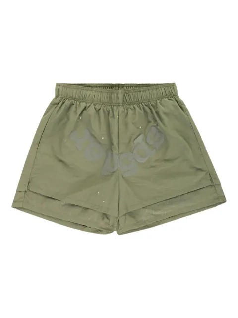 SP5DER OG Web Shorts im Layering-Look