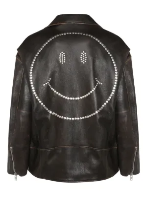 Moschino（モスキーノ）メンズ レザージャケット - FARFETCH
