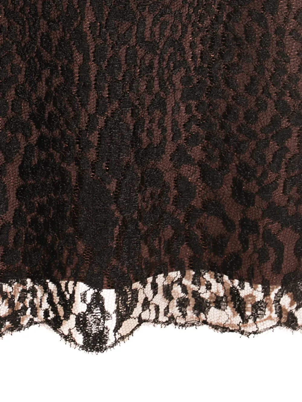 TOM FORD Top met luipaardprint Bruin