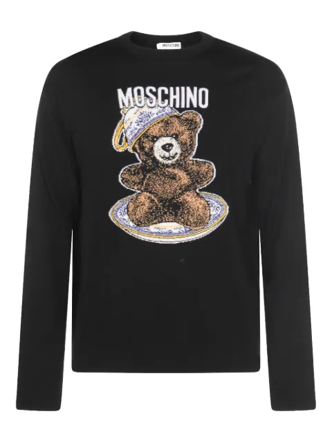 Moschino intarsia-knit sweater