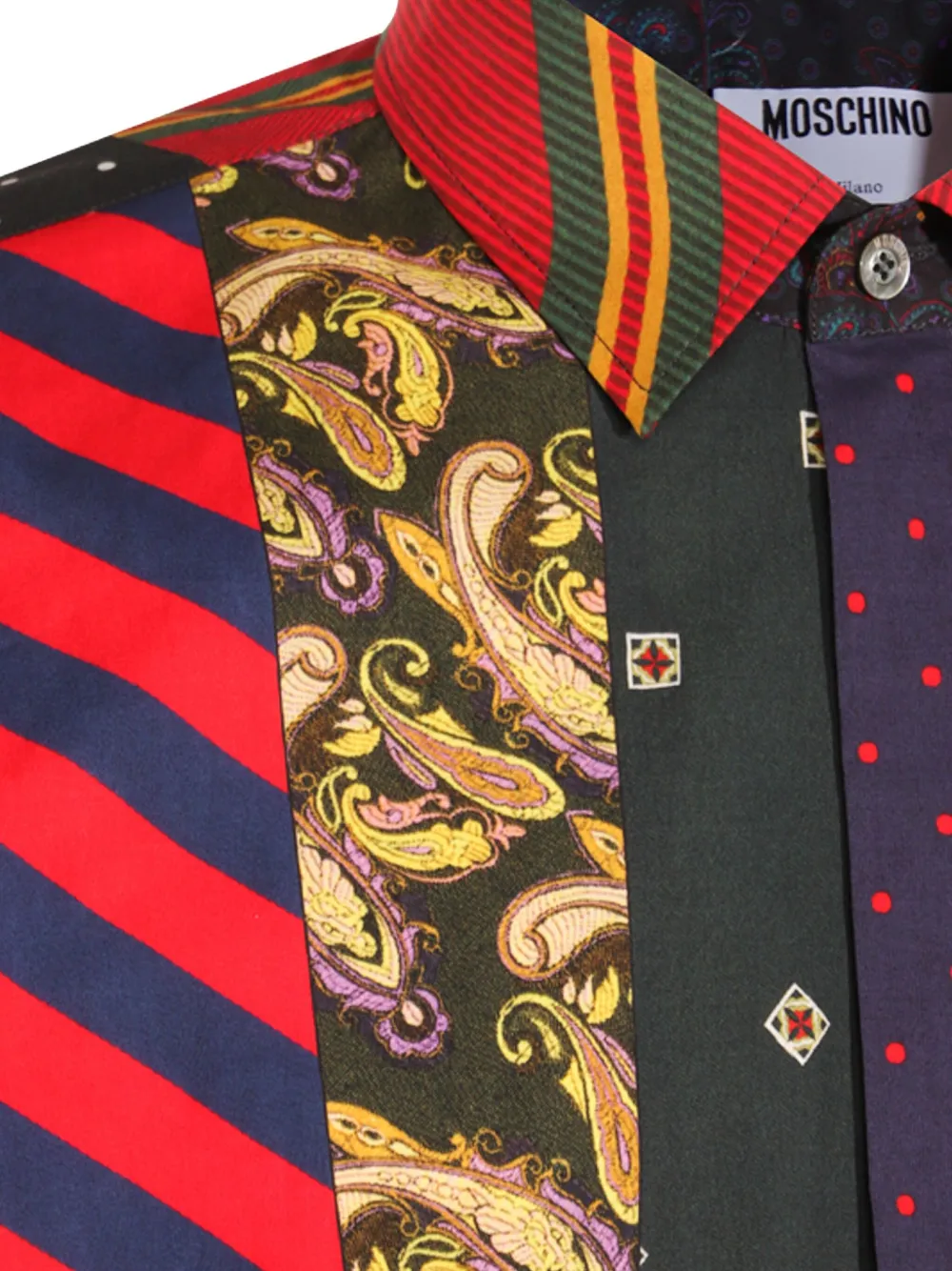 Moschino Overhemd met print Rood