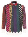 Moschino tie-print shirt - Red
