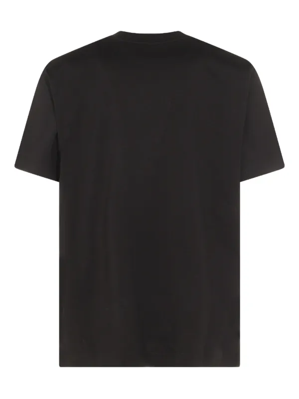 【関税込み】Moschino ブラック プリントTシャツ Moschino プリント Tシャツ | ブラック | FARFETCH JP