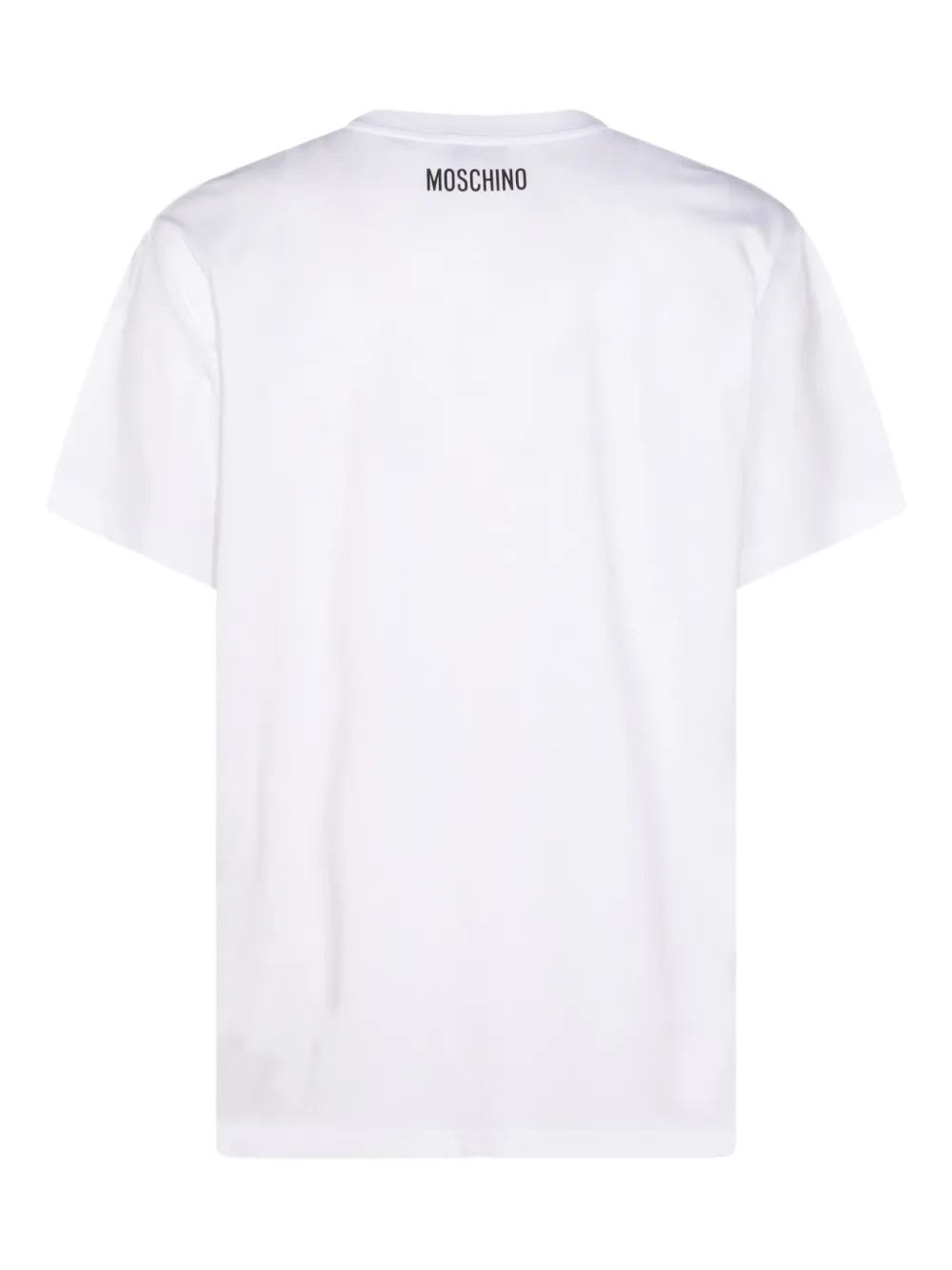 Moschino teacup-print T-shirt Wit
