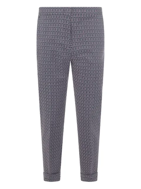 ETRO jacquard-pattern trousers