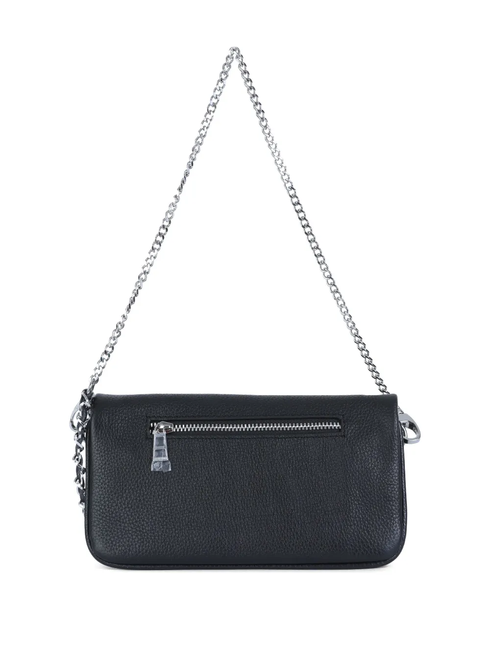 zadig and voltaire Leren schoudertas Zwart
