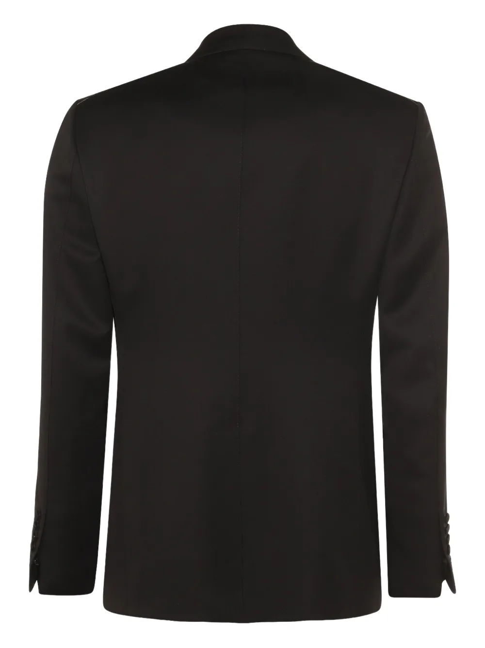 TOM FORD Pak met satijnen revers Zwart