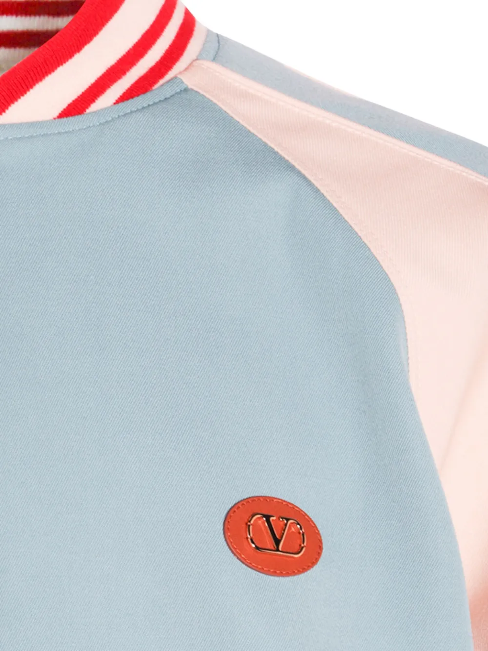 Valentino Garavani Bomberjack met geborduurd patroon Blauw