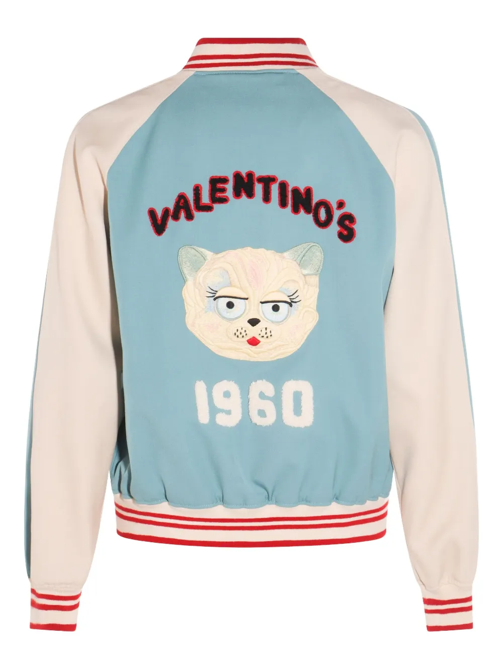 Valentino Garavani embroidered cat-motif bomber jacket | Bomber Jackets | Image 2