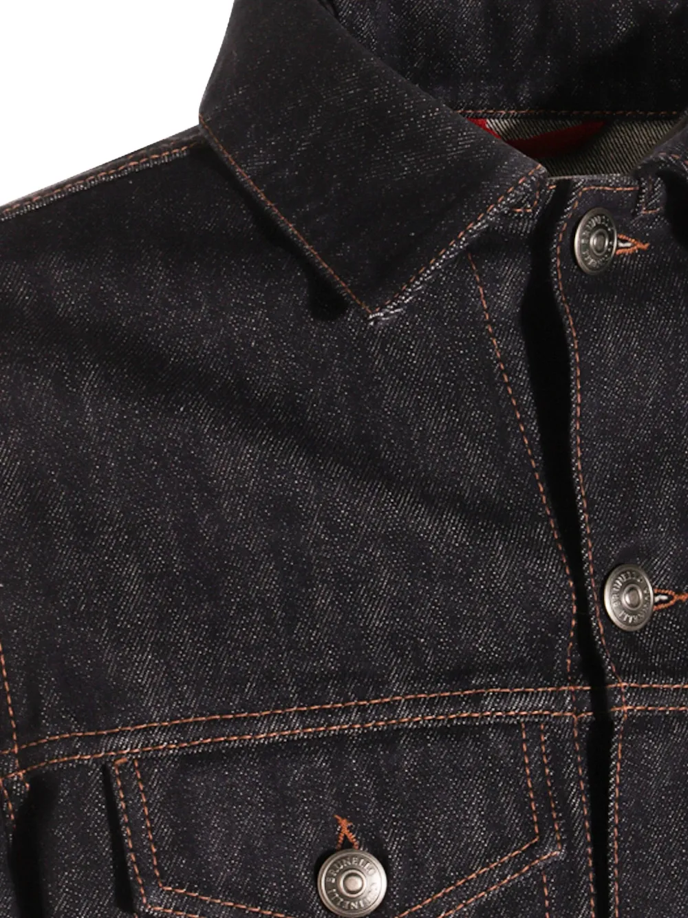 Brunello Cucinelli Denim jack Blauw