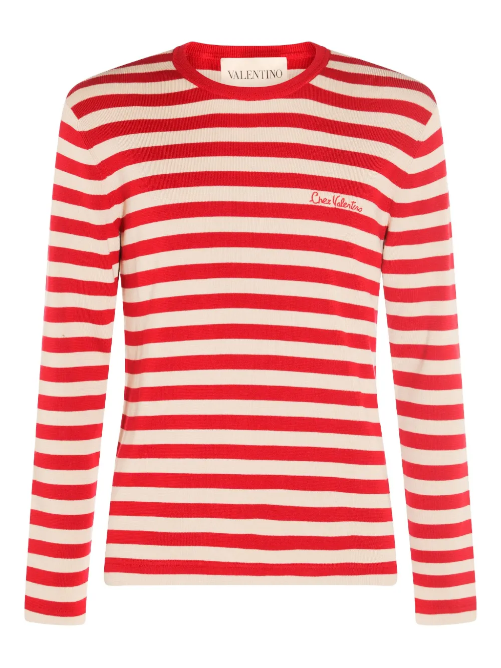 Valentino Garavani Wollen T-shirt Beige