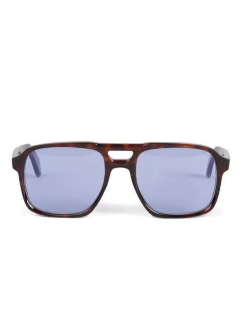Cutler & Gross 1394 tortoiseshell square sunglasses
