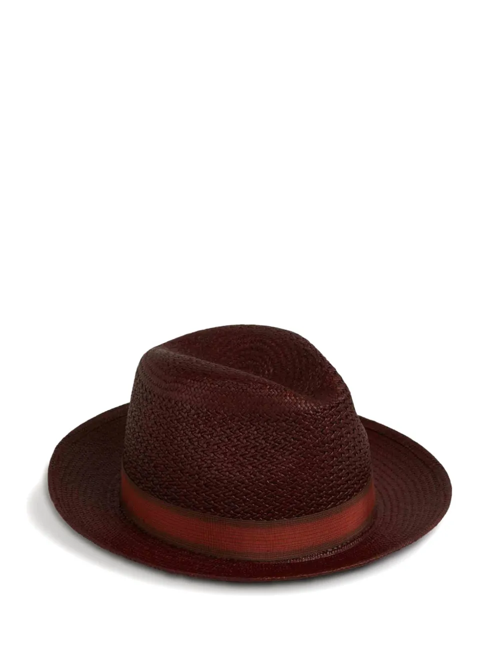 Borsalino Federico Panama Fantasy hoed Bruin