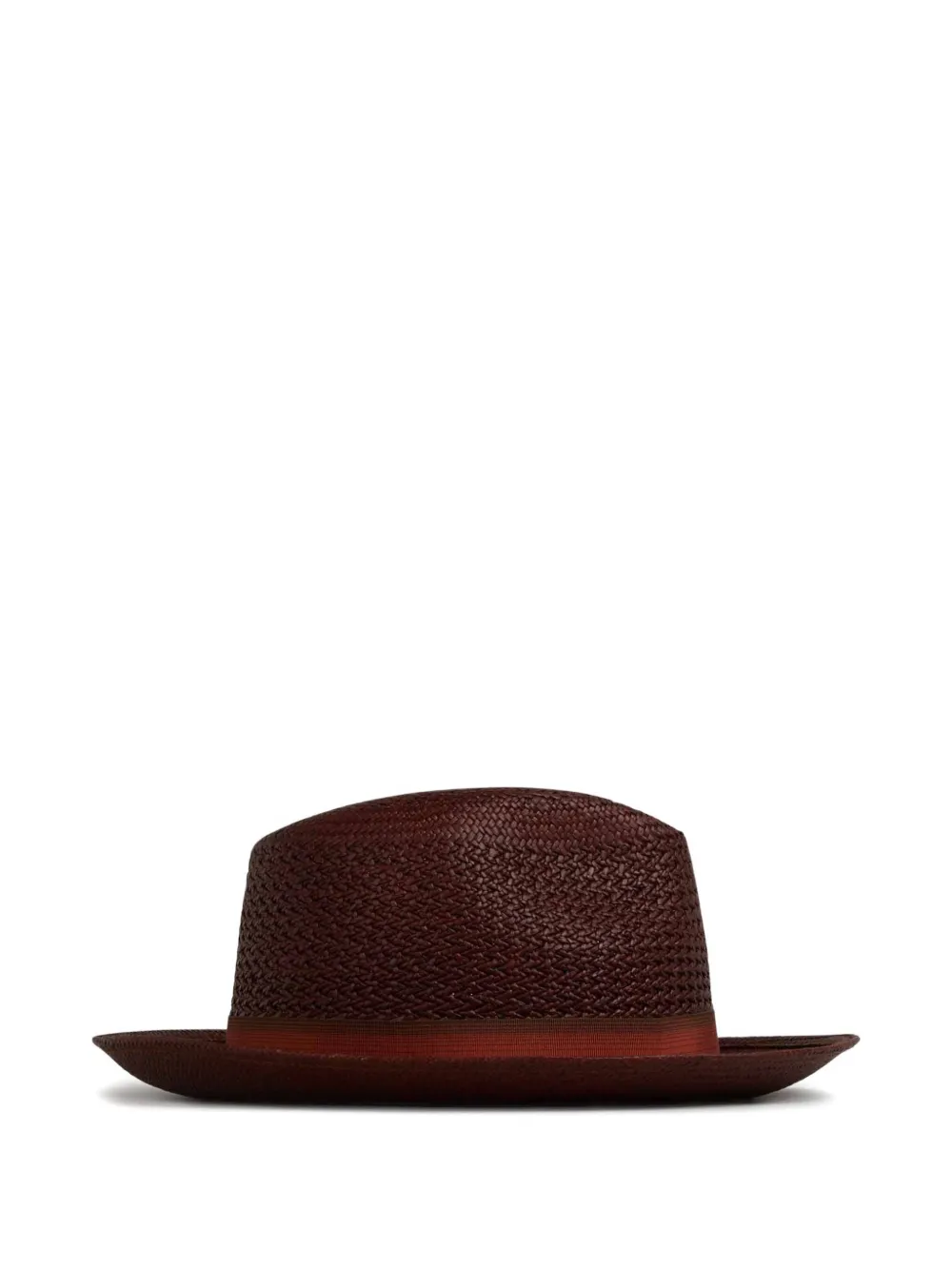Borsalino Federico Panama Fantasy ハット - ブラウン Borsalino Federico Panama Fantasy ハット - ブラウン