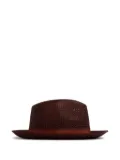 Borsalino Federico Panama Fantasy hat - Brown