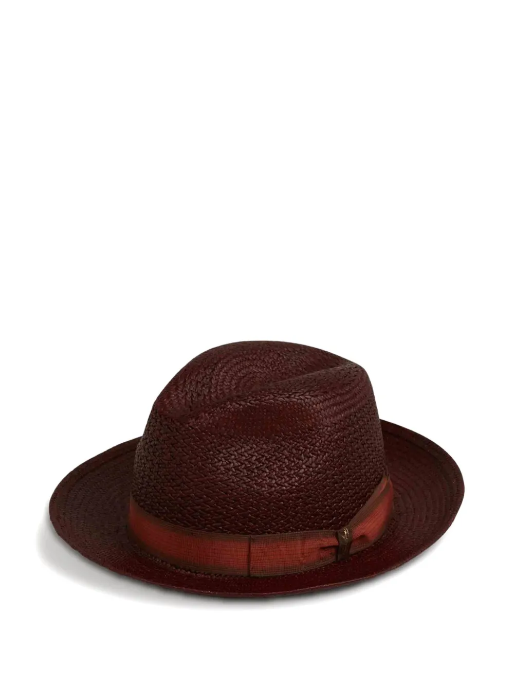 Borsalino Federico Panama Fantasy hoed Bruin